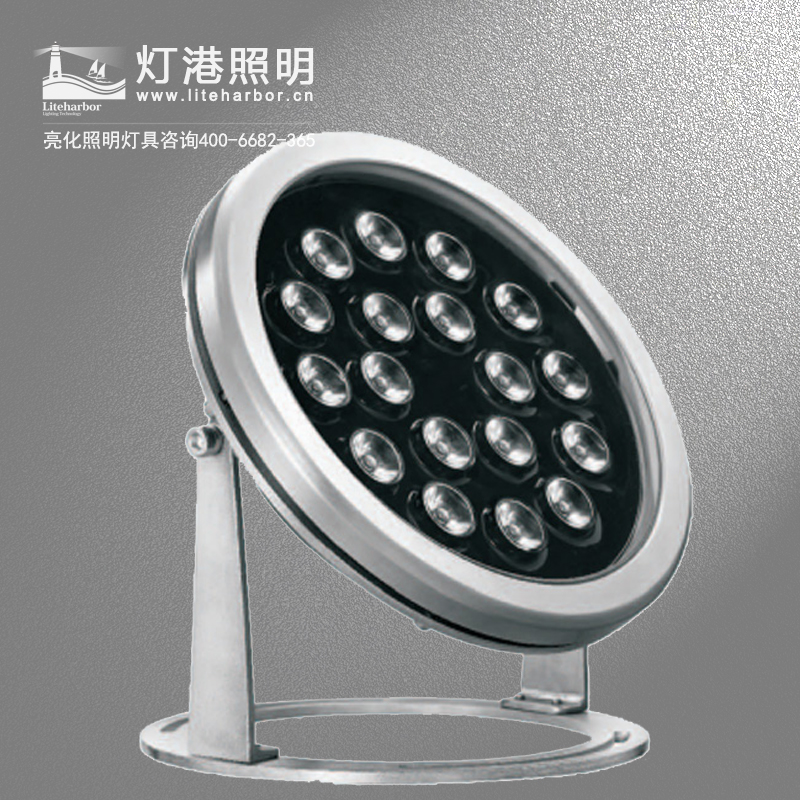 DG6351-LED水底燈專業廠家 廣場噴泉亮化七彩防水水底燈工程廠家